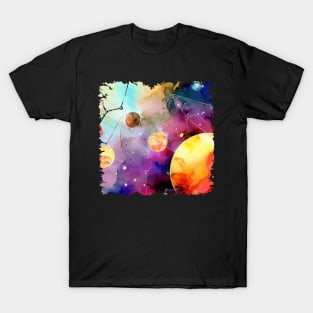 Abstract solar system T-Shirt